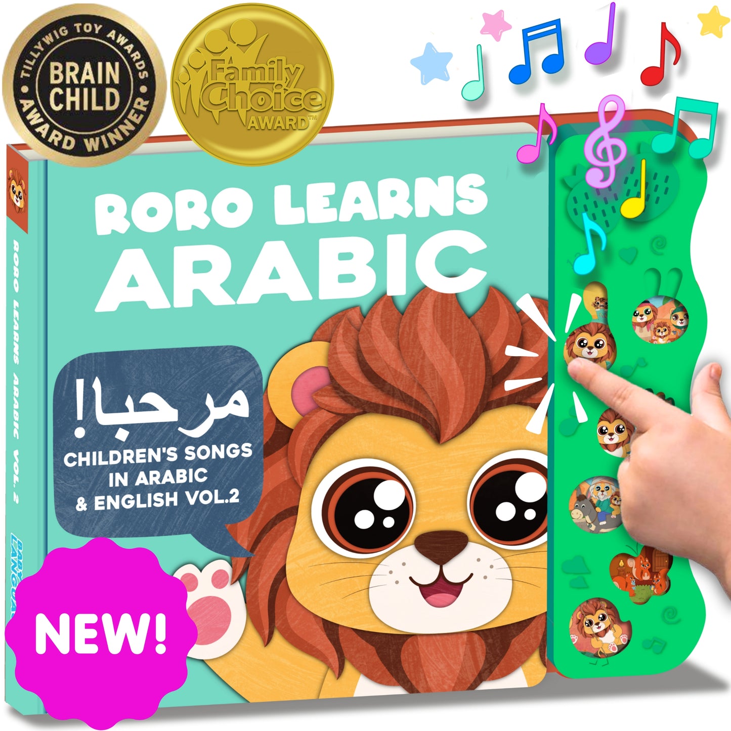 Roro Learns Arabic Vol. 2
