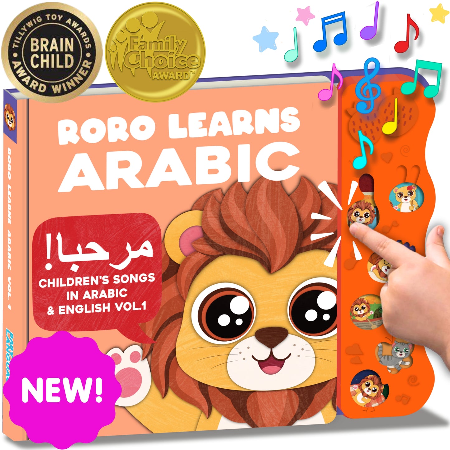 Roro Learns Arabic Vol. 1